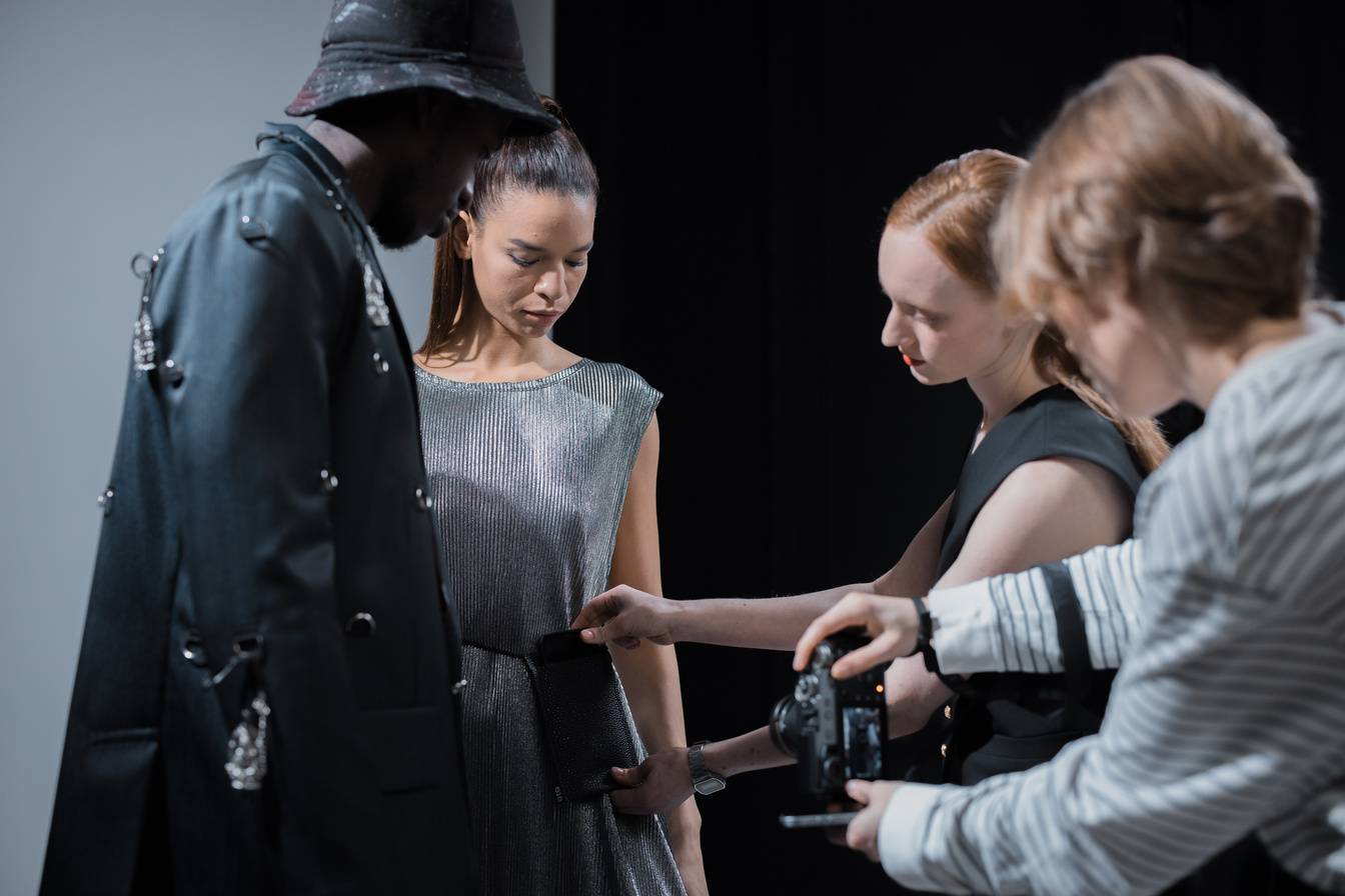 Models Inside a Studio for a Fashion Photography